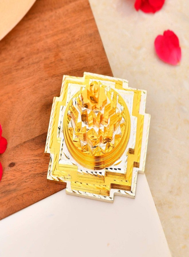 LOVENSPIRE لوفينسباير شري يانتر سري تشاكرا ميرو لاكشمي يانتر لجلب الحظ والثروة لتزيين المنزل والمكتب - مثالي للتأمل والبركات الروحية (3 بوصة) - Image 1